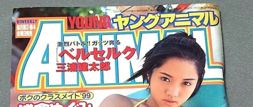 ヤングアニマル1999年2号ベルセルク第134話/浅倉めぐみ表紙&水着グラビア