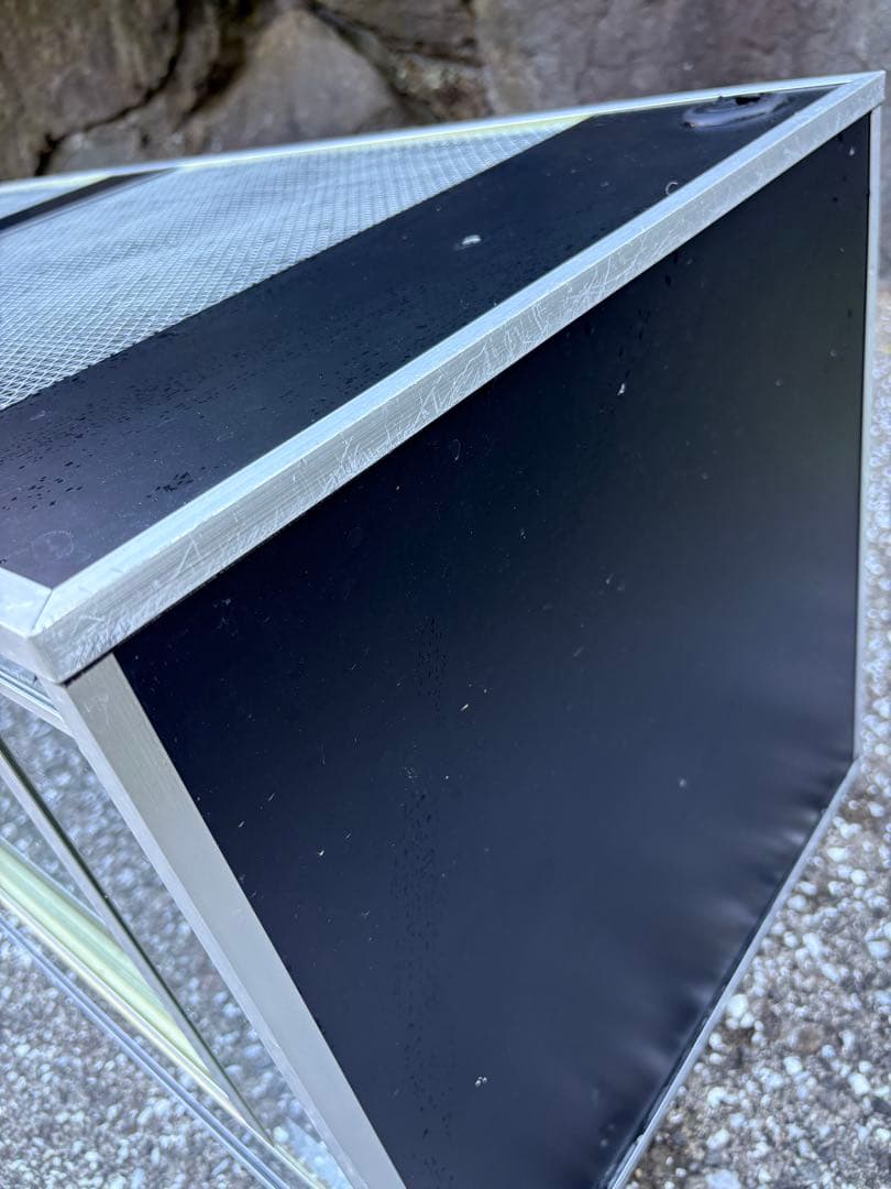 龍匠 大型ガラス飼育ケージ 120×45×45