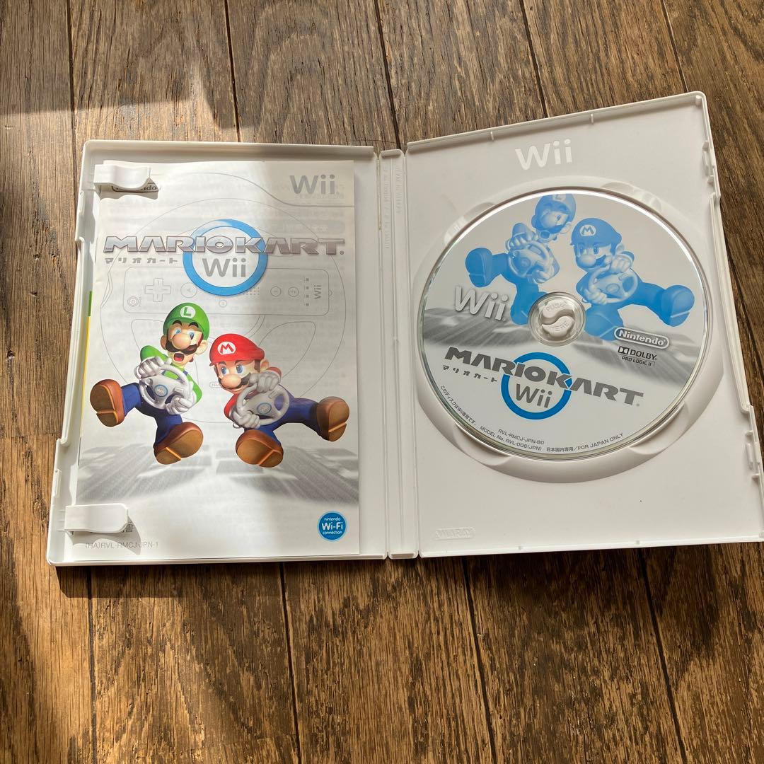 Wiiマリオカート&Wiiマリオカート用ハンドルセット - メルカリ