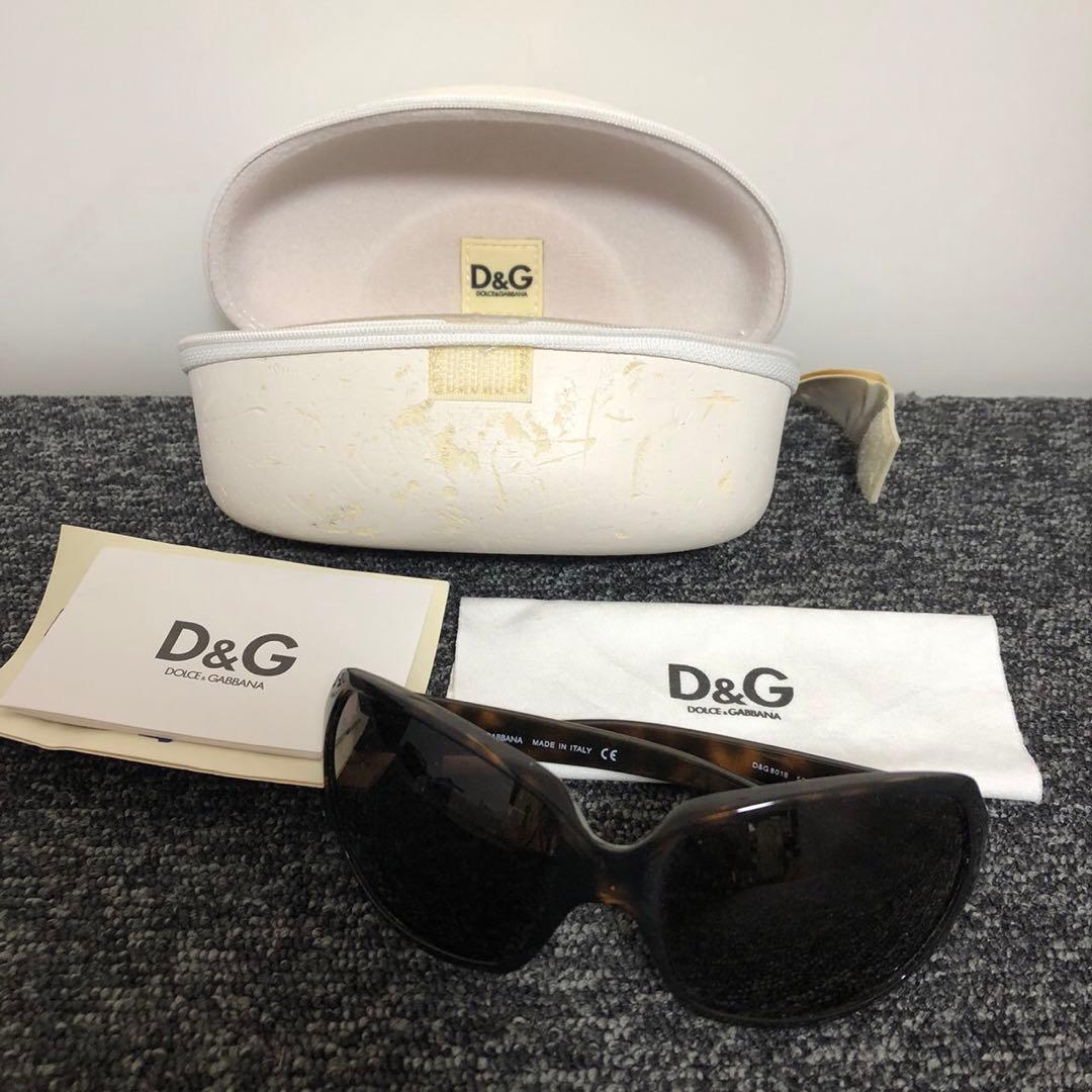 ドルガバ ドルチェ&ガッバーナ D&G 8018 サングラス 鼈甲 DGロゴ