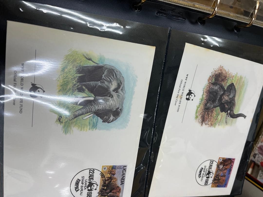 WWF オフィシャル 切手アルバム - メルカリ