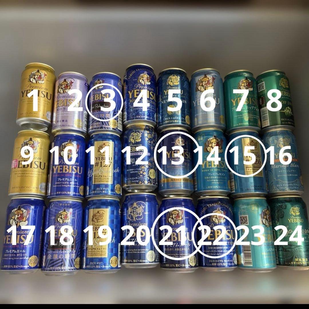 空き缶】プレミアムエビスビール缶 26缶セットの通販はau PAY