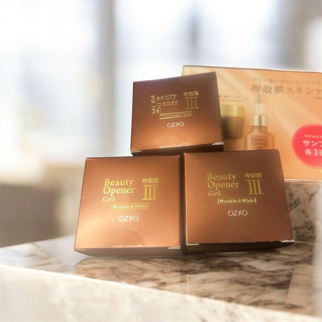 【新品未開封】【オージオ】ビューティーオープナージェル リンクル&ホワイト　3個 ビューティーオープナージェル リンクル＆ホワイト＜医薬部外品