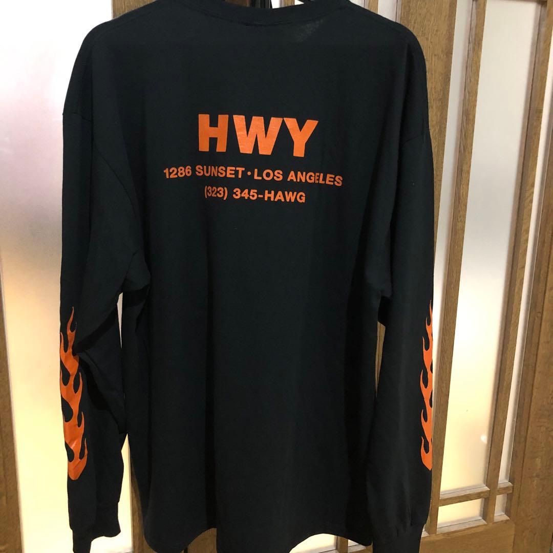 HWY Tシャツ Lサイズ 山田蓮 ロンT HWY Tシャツ Lサイズ 山田蓮
