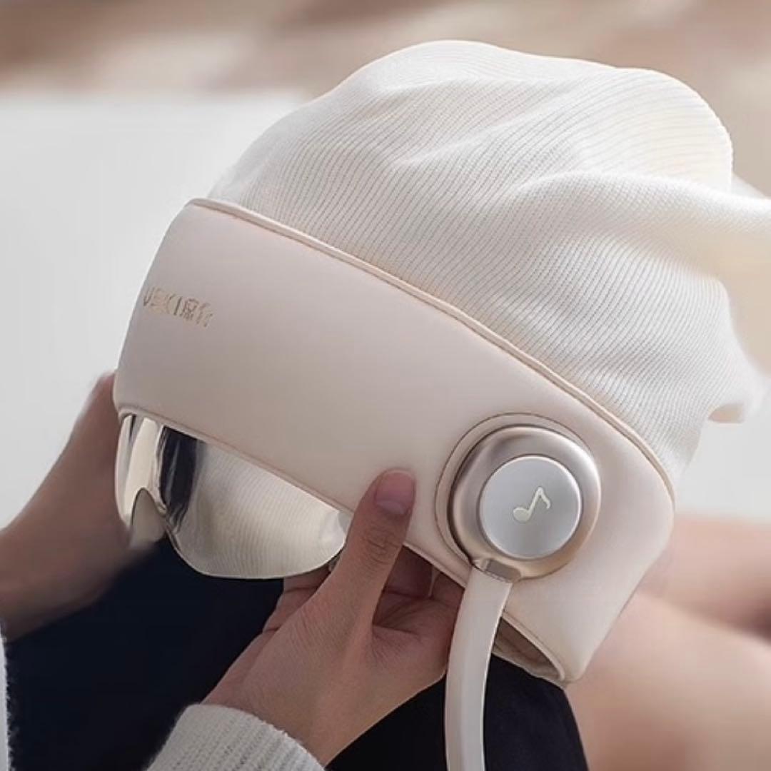 目もとエステ・マッサージャー 音楽再生機能付き Amazon | 【2025革新デザイン】 アイウォーマー 目元エステ アイケア