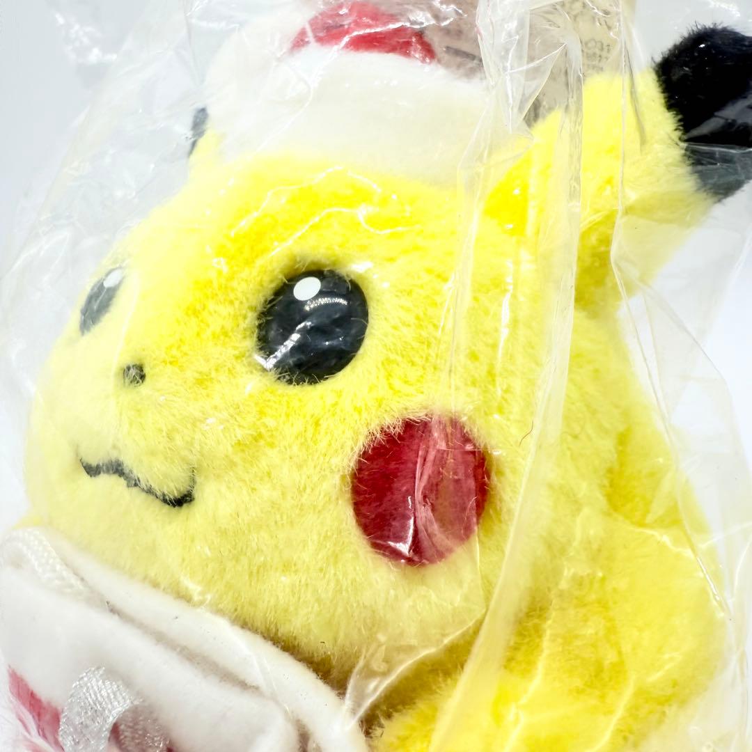 希少☆未開封】TOMY製 ピカチュウ 初期 サンタ ぬいぐるみ - メルカリ