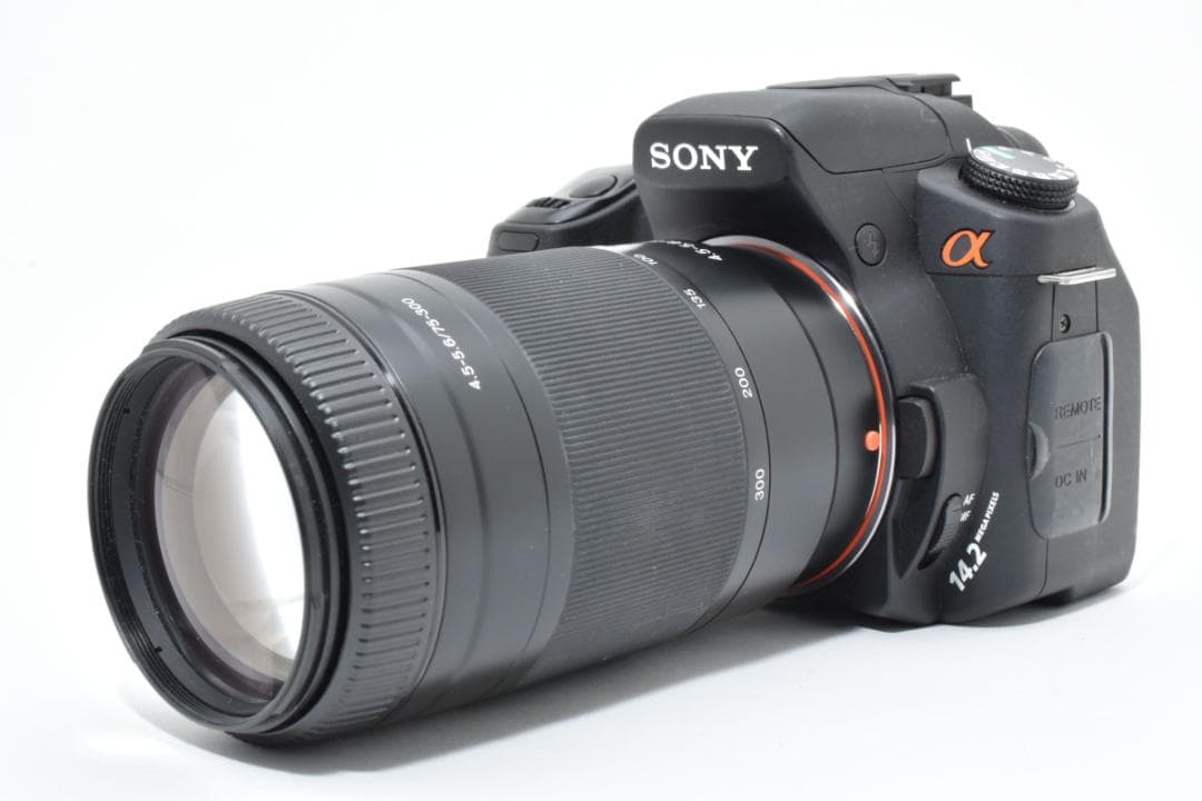 SONY ソニー α350+ 75-300 F4.5-5.6 SAM カメラ