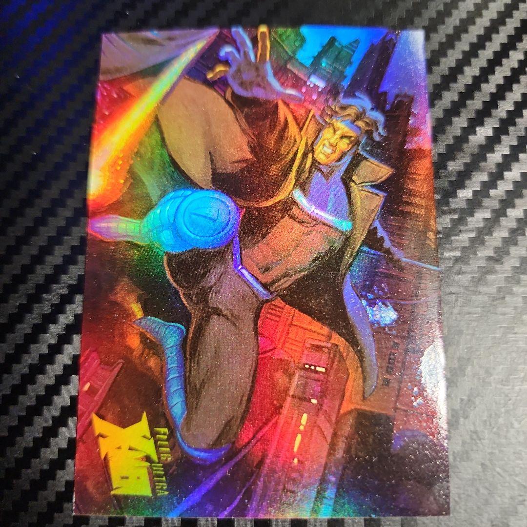 1996 Fleer ultra Marvel X　ホロフラッシュ　ガンビット Amazon.com: 1996 Fleer Ultra X-Men: Wolverine HOLOFLASH Juego de 9