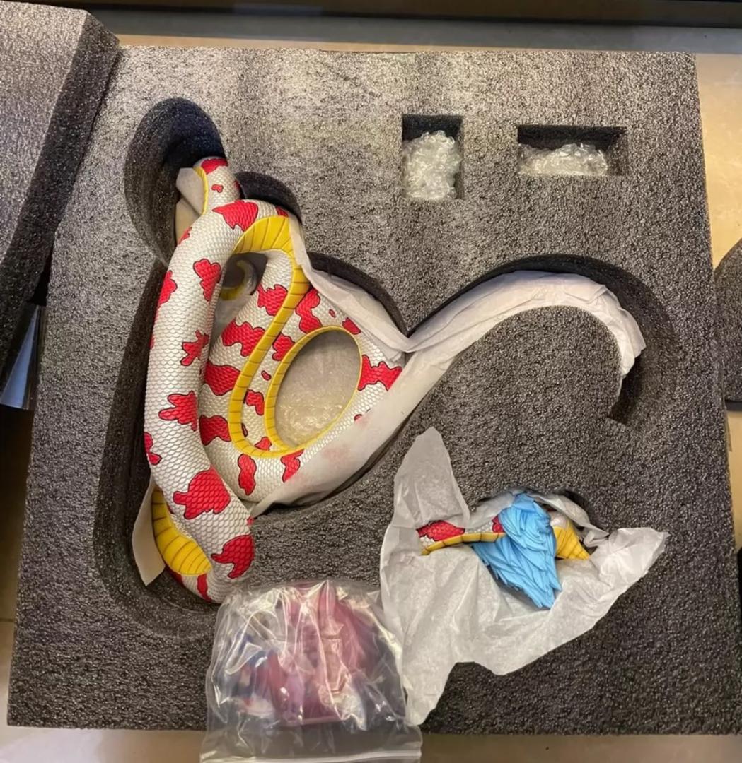 ワンピース C2 ボア・ハンコック 蛇ガレージキットガレキ スタチュー