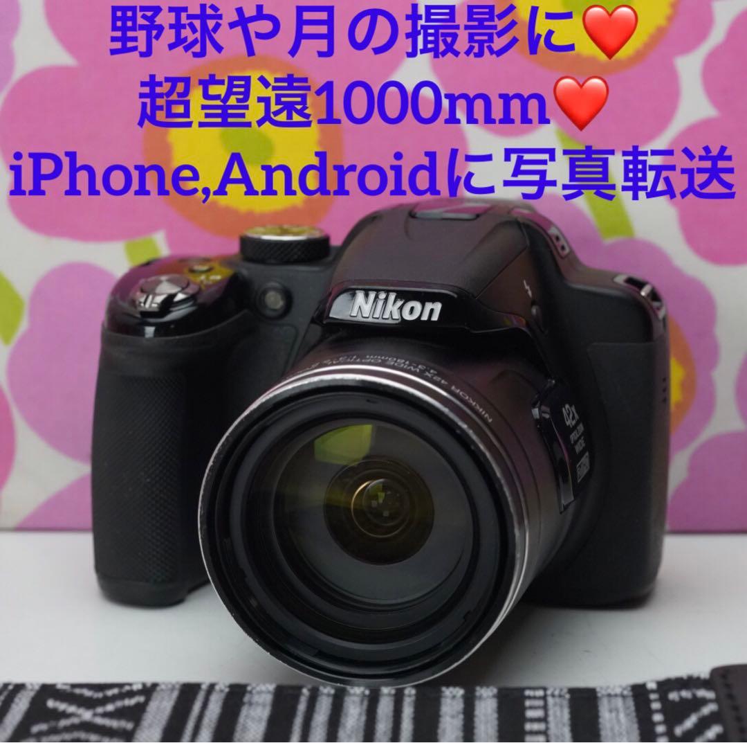 野球や月の撮影❤️望遠1000mm❤️iphone、Android写真転送P530