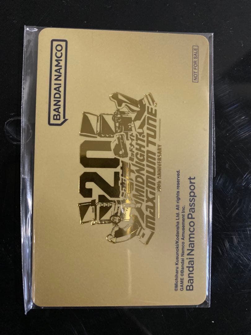 湾岸6RR+ 限定パナパスカード　ゴールド 湾岸ミッドナイト4 限定 バナパスポートカード マサキ - メルカリ