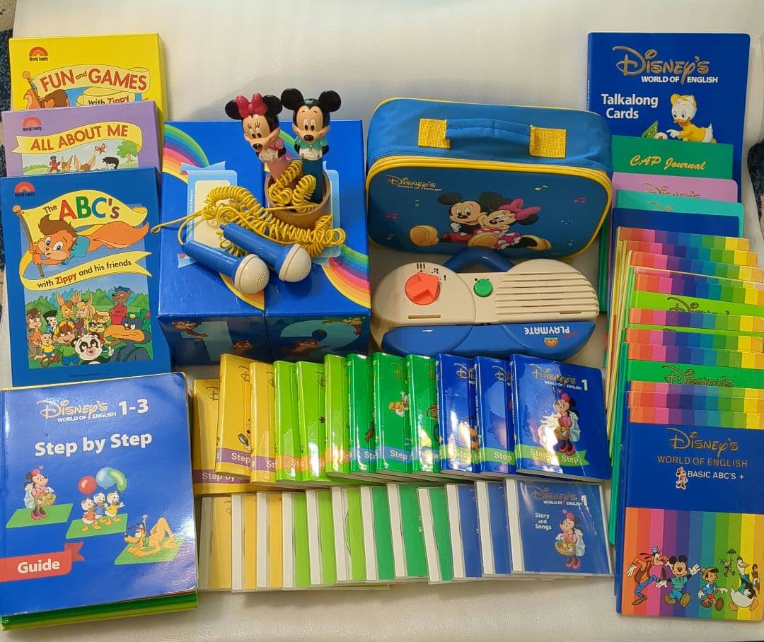 DWE ディズニー英語システムプレイメイト DVD CD ステップバイステップ ☆DWE ディズニー英語システム ステップバイステップ DVD - メルカリ