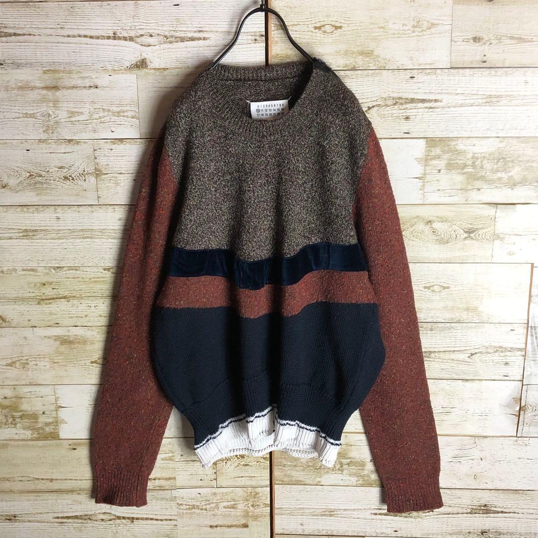 山口一郎着用 Maison Margiela メゾンマルジェラ 異素材 ニット - メルカリ