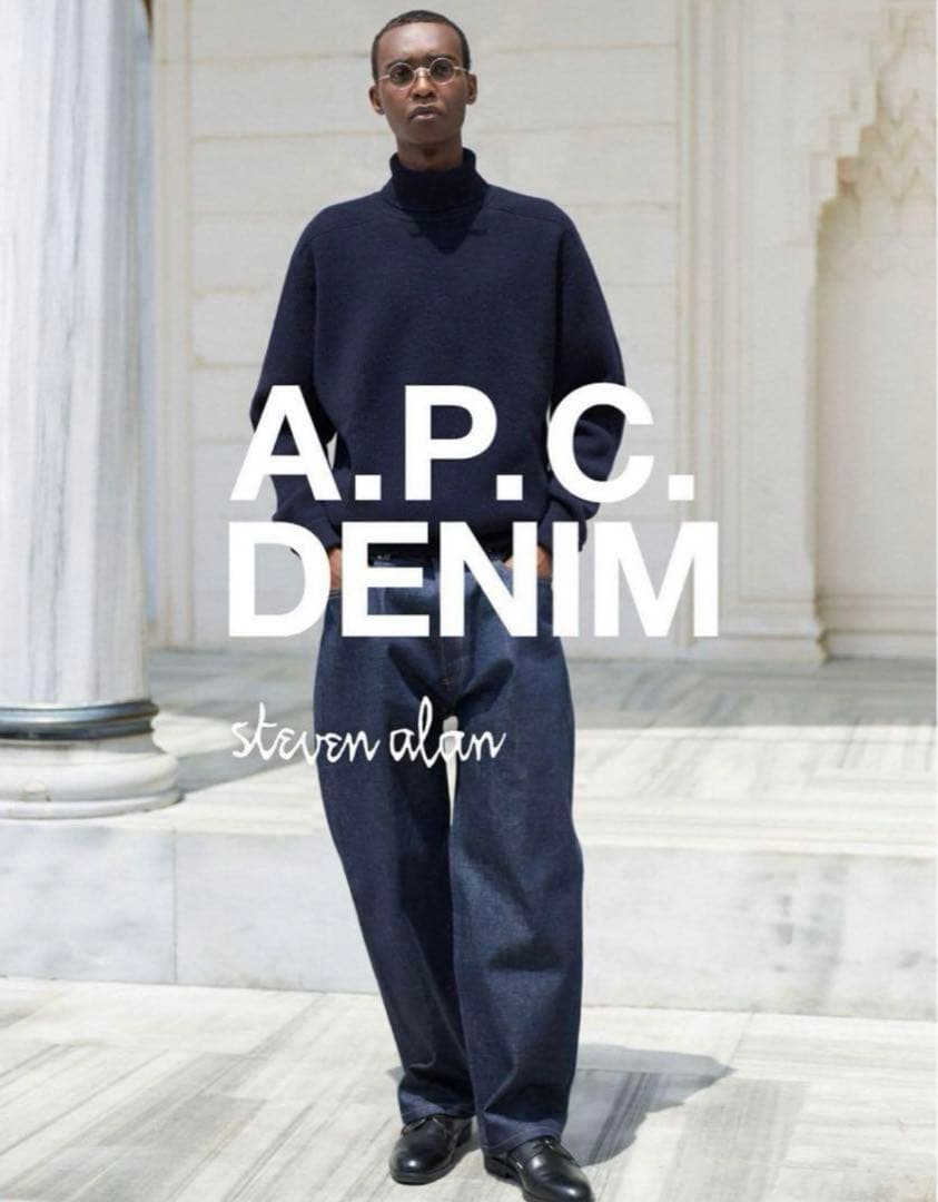 A.P.C. × Steven Alan バギーデニムパンツ 34(32)インチ - メルカリ