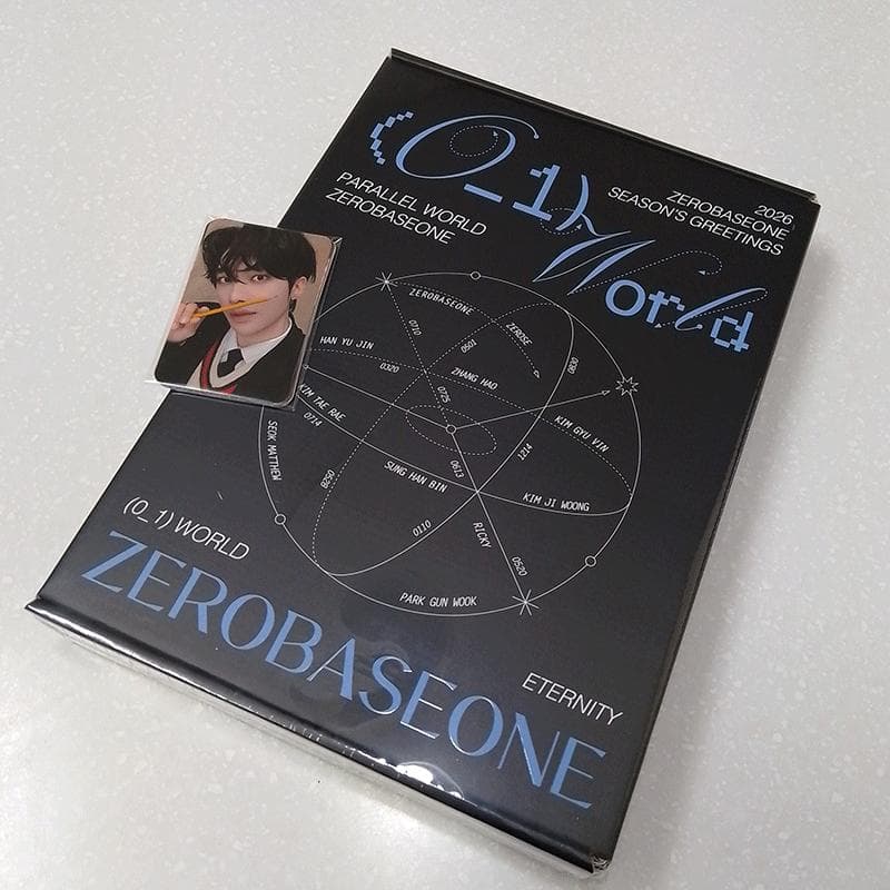 ZEROBASEONE 2026 シーグリ(0_1) Worldカードセット贈呈 - メルカリ