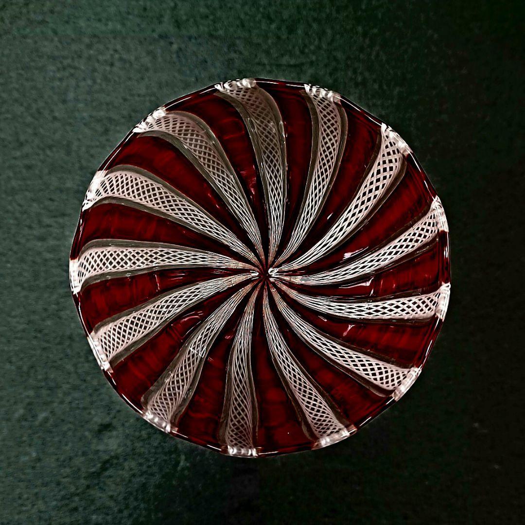 MURANO La Fenice ムラノ 金彩 レース ゴブレット グラス - メルカリ