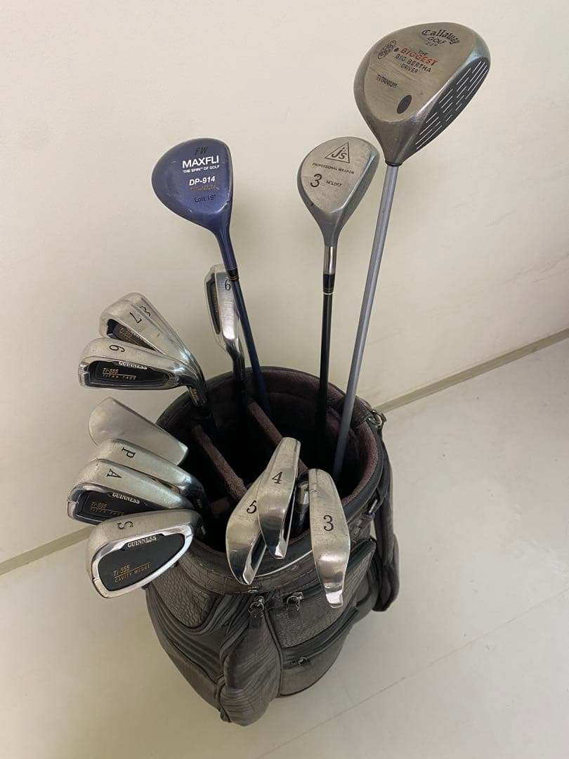 X724 《格安♪》キャロウェイ他 メンズ ゴルフクラブ フルセット 15点 R