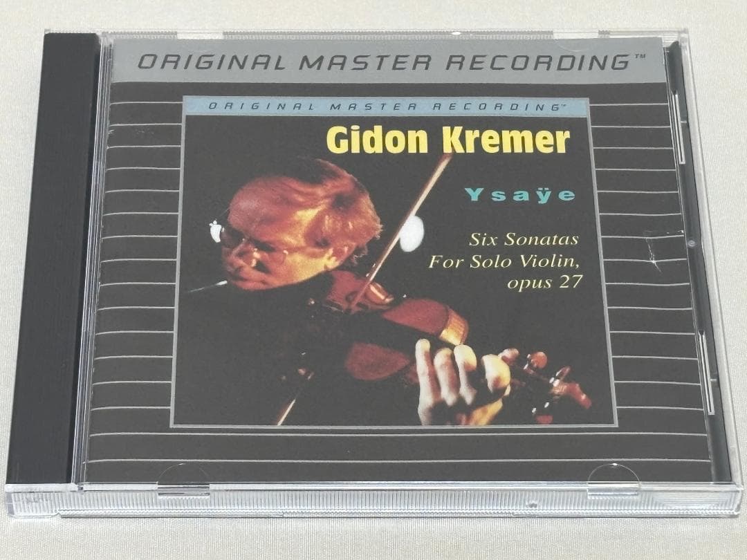 廃盤超希少 MFSL◇ギドン・クレーメル イザイ：無伴奏ヴァイオリン・ソナタM Amazon.co.jp: 無伴奏バイオリン・ソナタ全曲: ミュージック