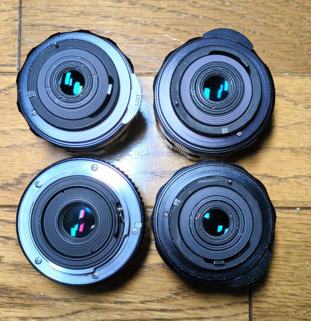 PENTAX 28mm レンズ4本セット M42 オールド - メルカリ