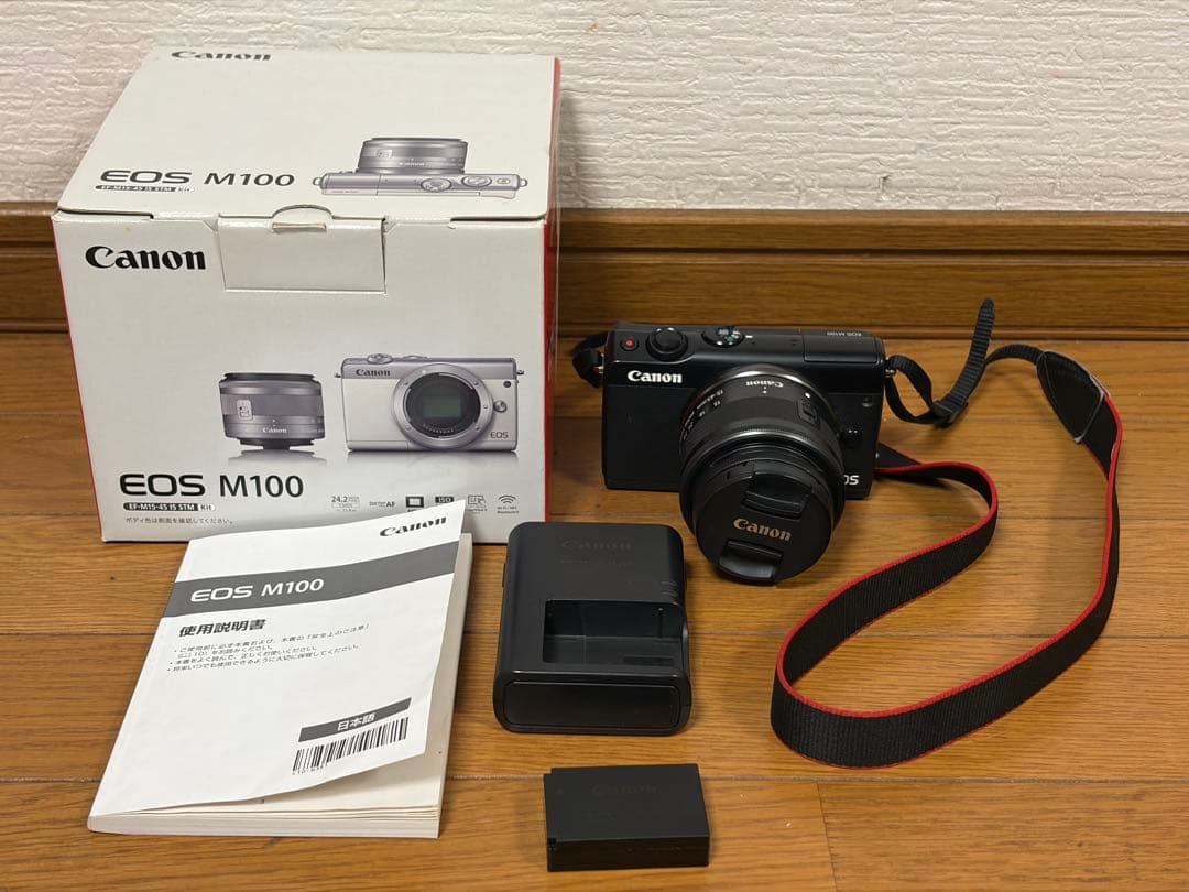 【ジャンク品】Canon EOS M100 EF-M15-45 レンズキット CANON EOS M100 EF-M15-45 IS STM レンズキット [ホワイト] 価格比較