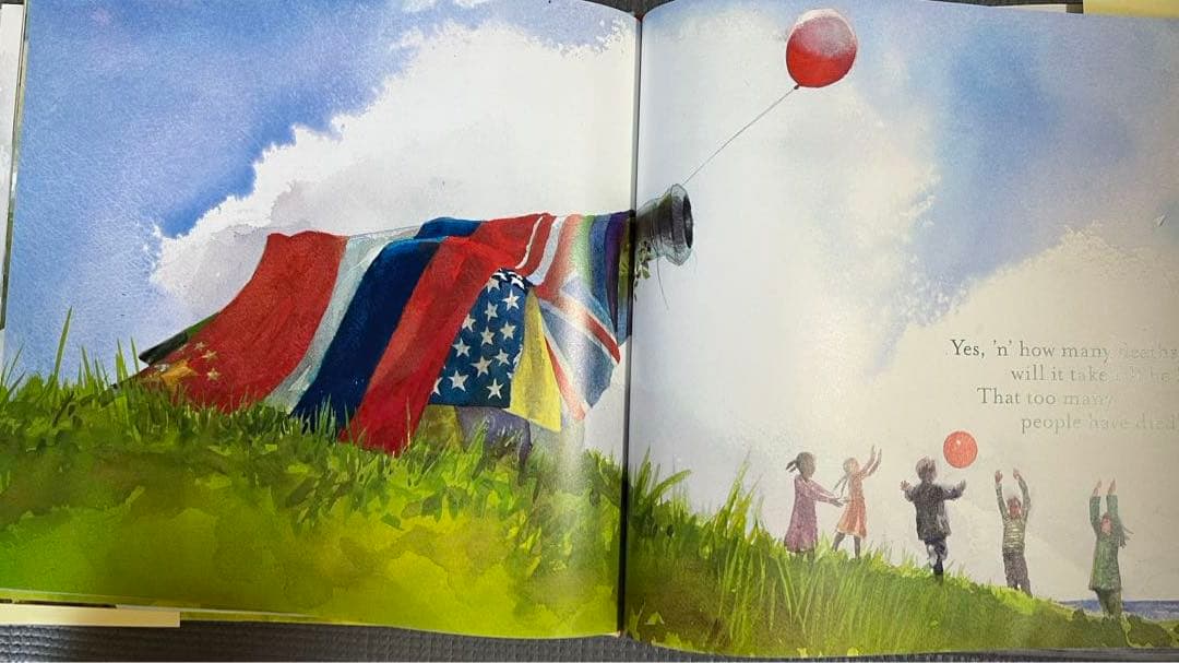 ボブ・ディラン Blowin' in the Wind (￼絵本& CD) - メルカリ