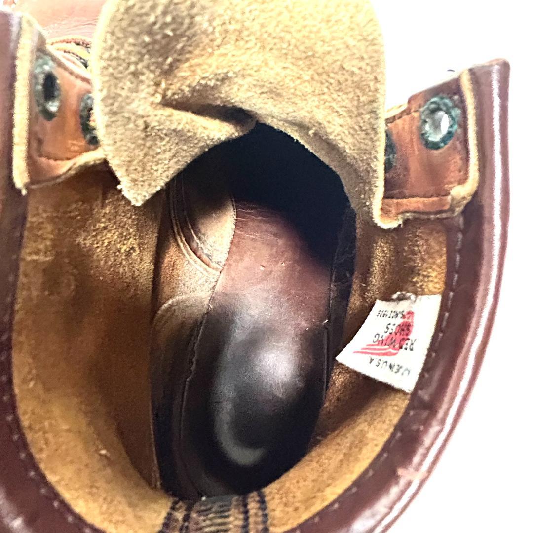 レッドウィング　刺繍羽根タグ　25.5cm 7 1/2 アイリッシュセッター