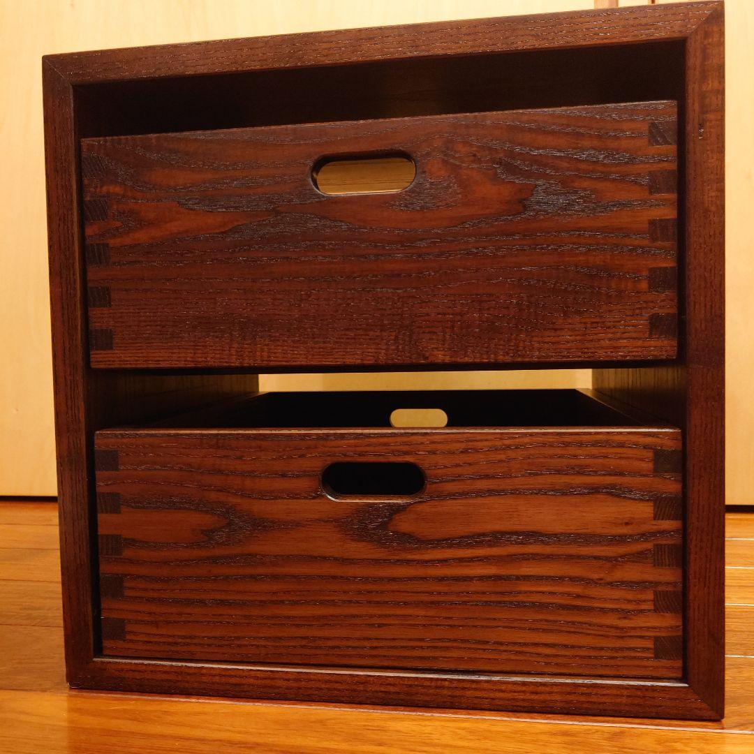 最終価格【黒色漆塗】KOBAKO②たなKOBAKO×１個+KOBOX(M)×２個