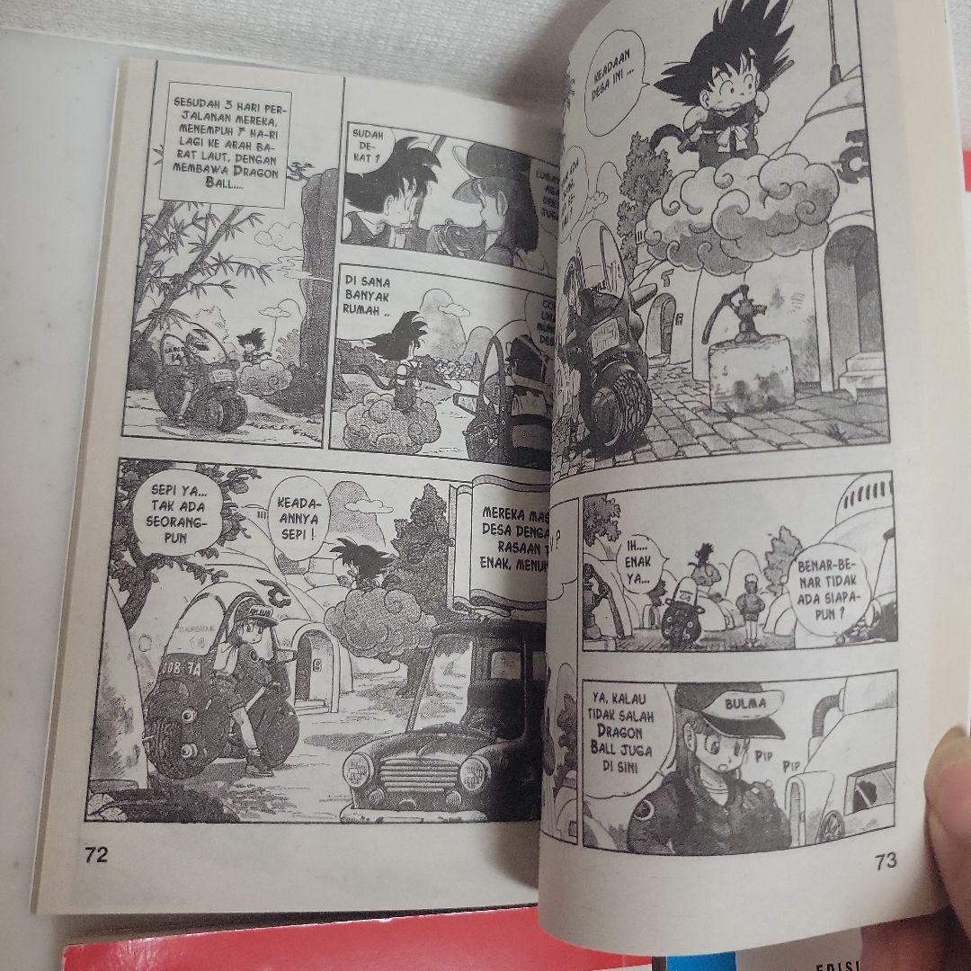 ドラゴンボールインドネシア語10巻 インドネシア語 INDONESIA 鳥山明