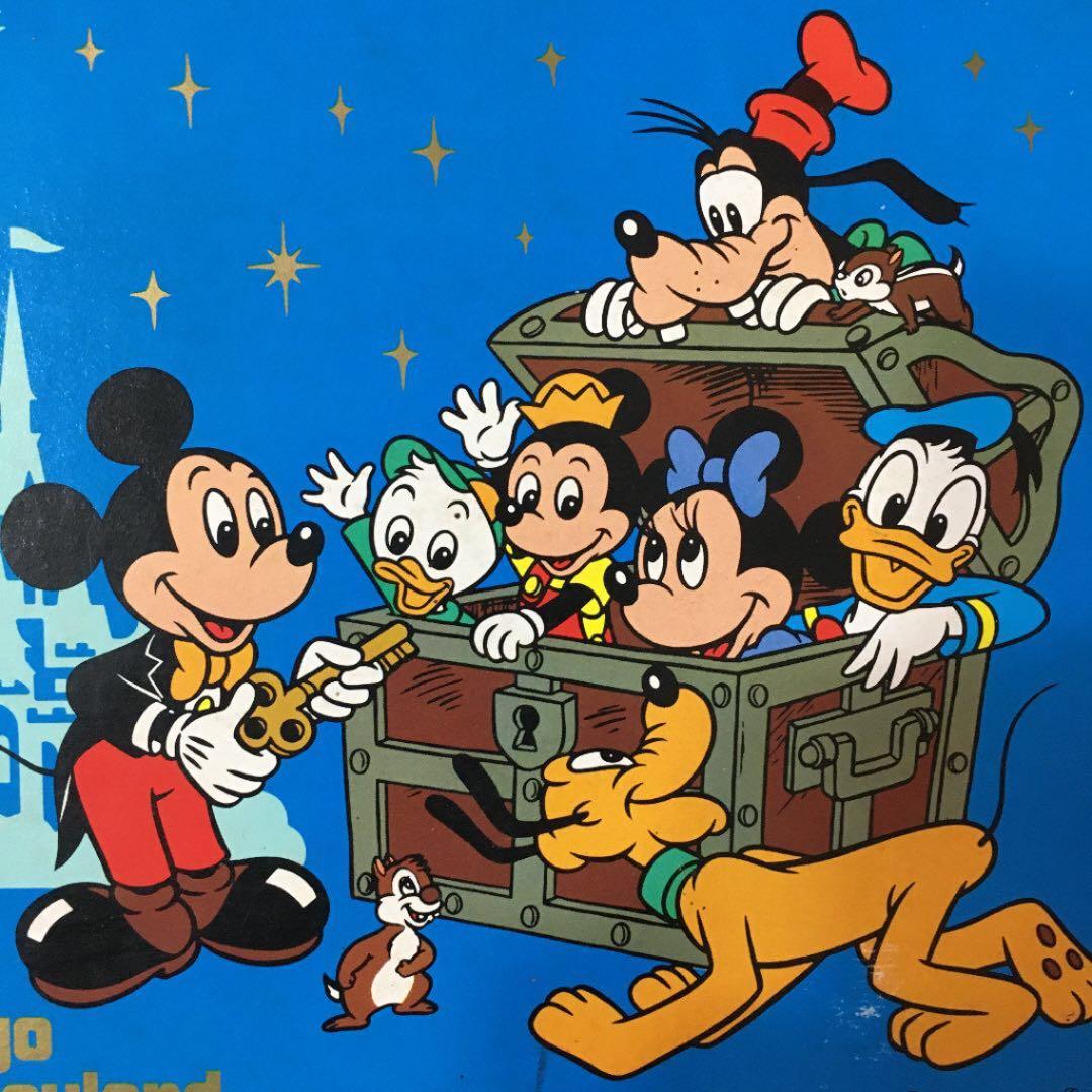 東京ディズニーランド 開園当初 チョコレート お菓子 空き箱