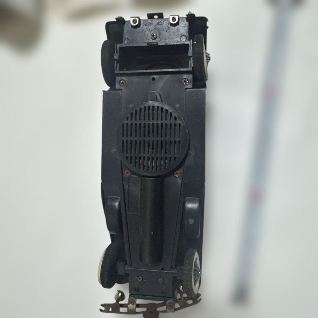 クラシックカー ダークグレー 約20cm