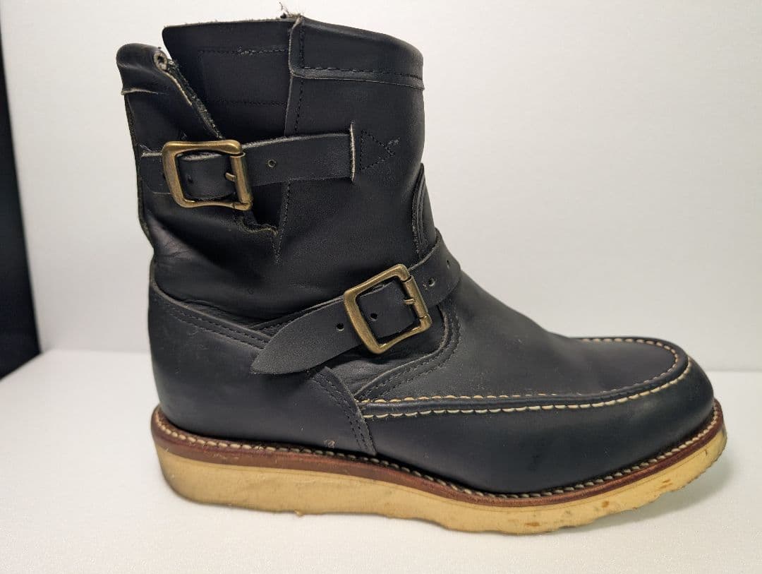 USA製】チペワ 7インチ モックエンジニアブーツ 97879 黒 8E - メルカリ