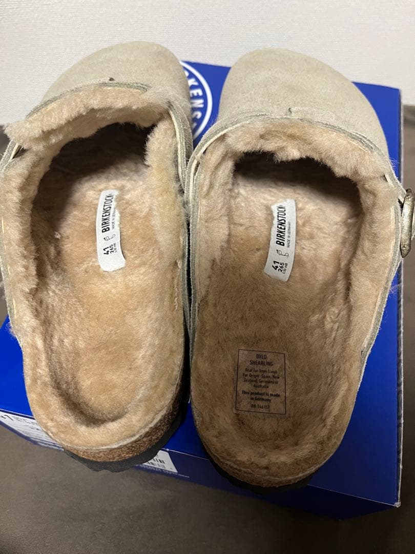 超美品 ビルケンシュトック ボストン シアリング 26cm - メルカリ