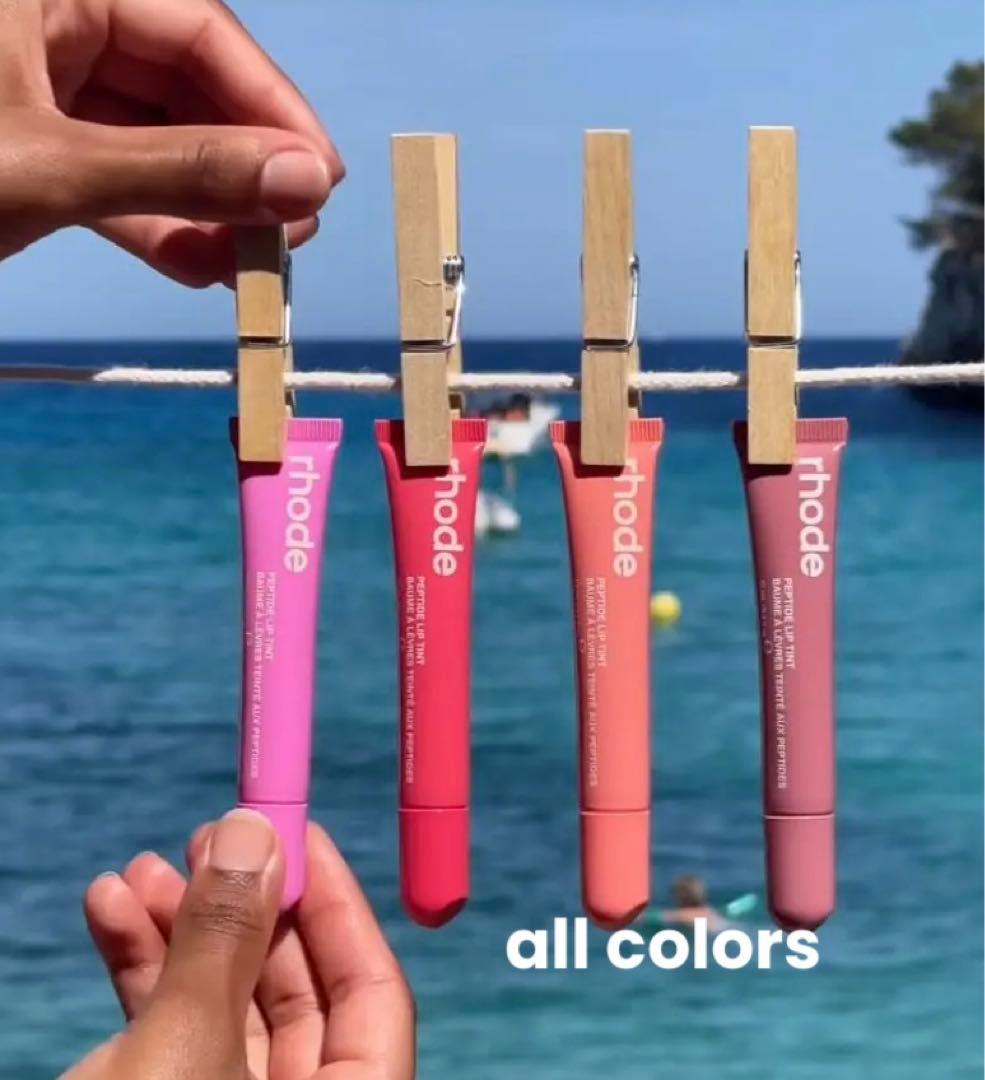 ラスト1点RHODE 夏限定 カラー ペプチド リップ ティント セット