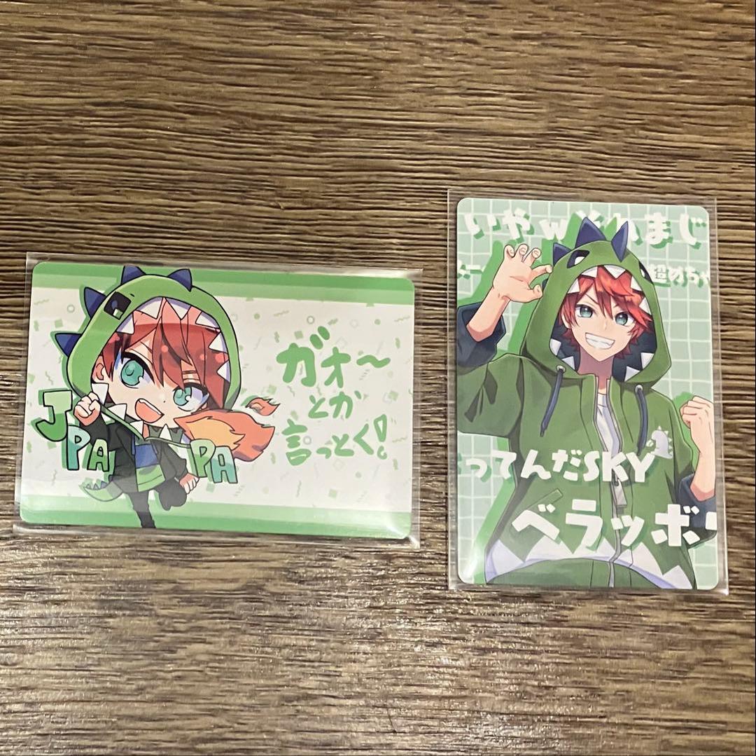 最終値下げ カラフルピーチ 展示会トレカ じゃぱぱ - メルカリ