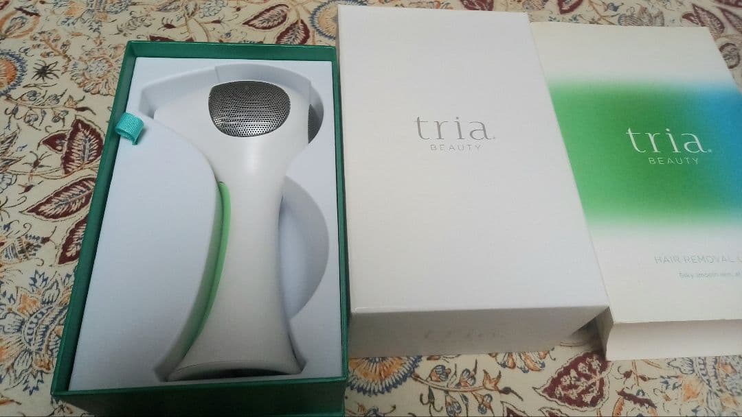 tria beauty トリア 脱毛器 ホワイト/グリーン tria BEAUTY(トリア・ビューティ) トリア・パーソナルレーザー脱毛器