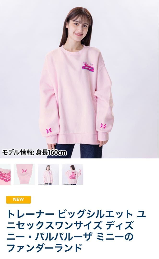 ミニーのファンダーランド パルパルーザ スウェット - メルカリ