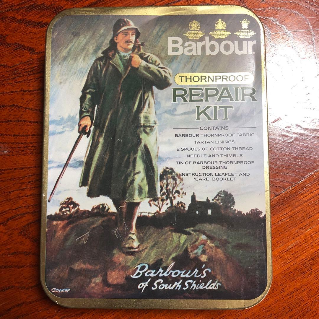 【希少品】【Barbour】リペアキット　イングランド製 Barbour Repair Kit バブアー リペアキット 未使用 - メルカリ