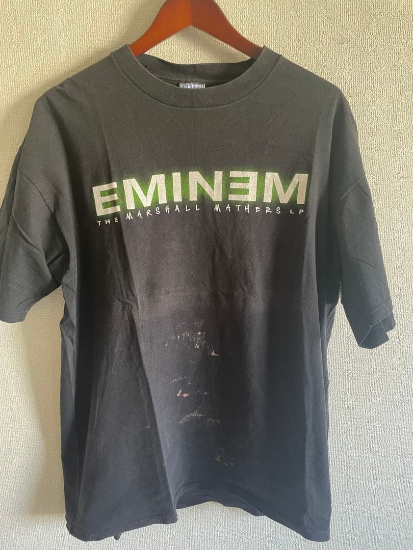 EMINEM Tシャツ XLサイズ　vintage Vintage EMINEM the Real Slim Shady T-shirt RED Rock of the Shirts