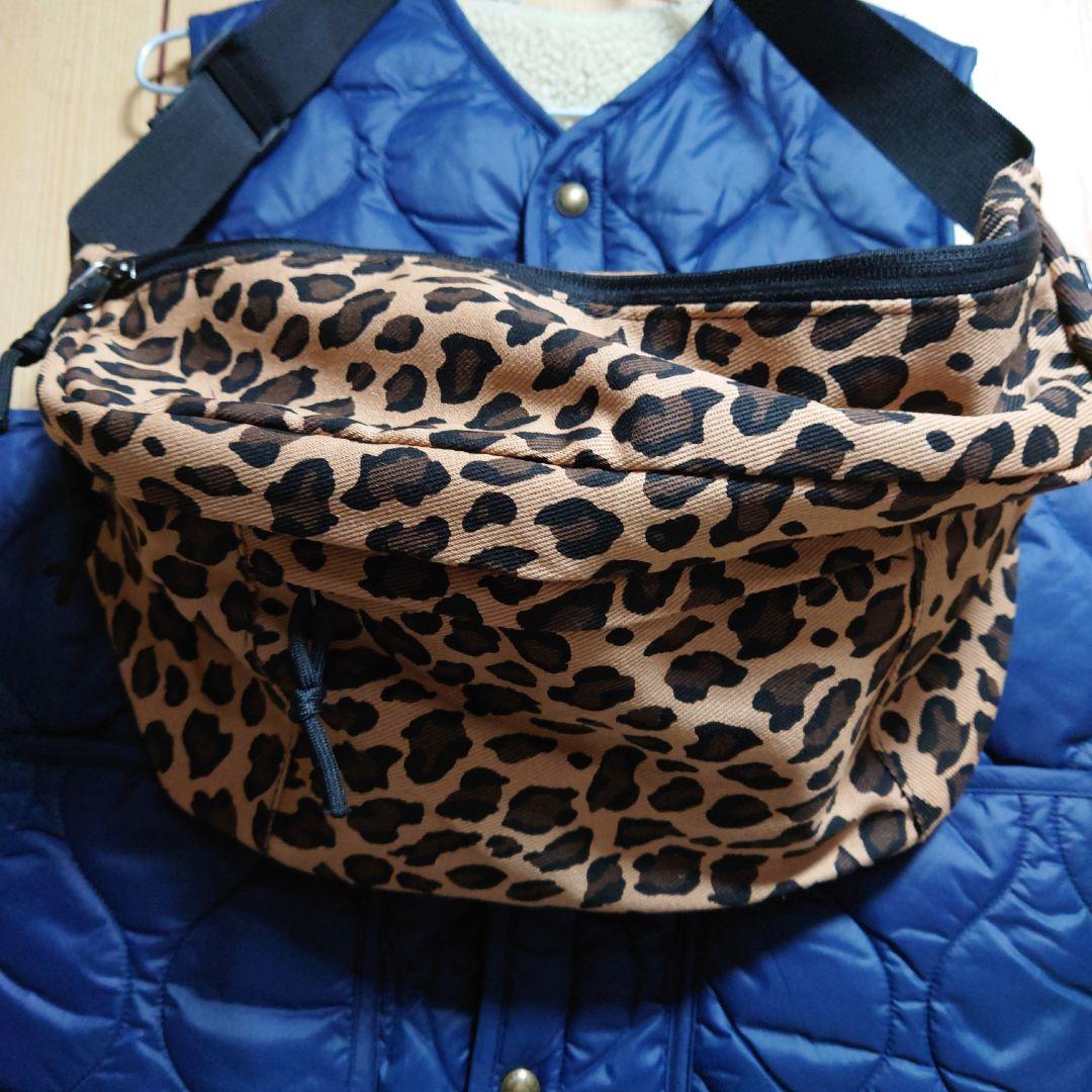 ヒョウ柄 ボディバッグ キャンバス - メルカリ