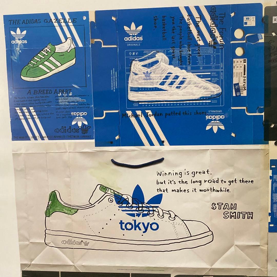 アディダス 70周年記念 ポスター NAIJEL GRAPH ナイジェルグラフ