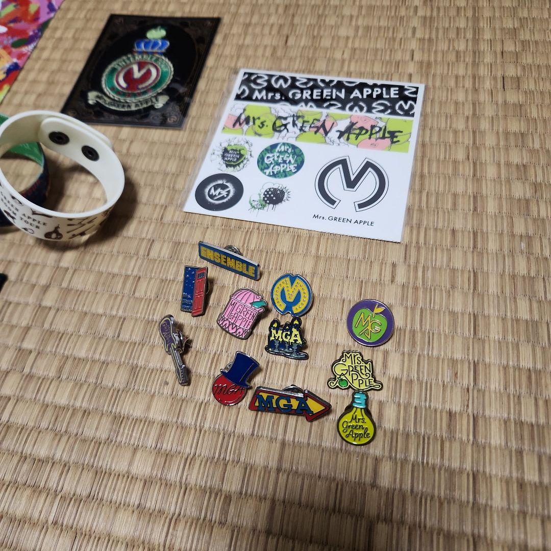 期間限定販売】Mrs. GREEN APPLE グッズ まとめ売り バラ売り可 - メルカリ