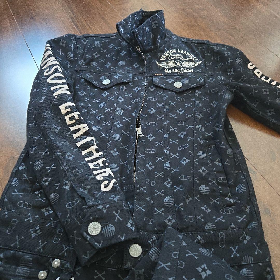 希少] VANSONモノグラム オーバーオール つなぎ オ－ルインワン - メルカリ