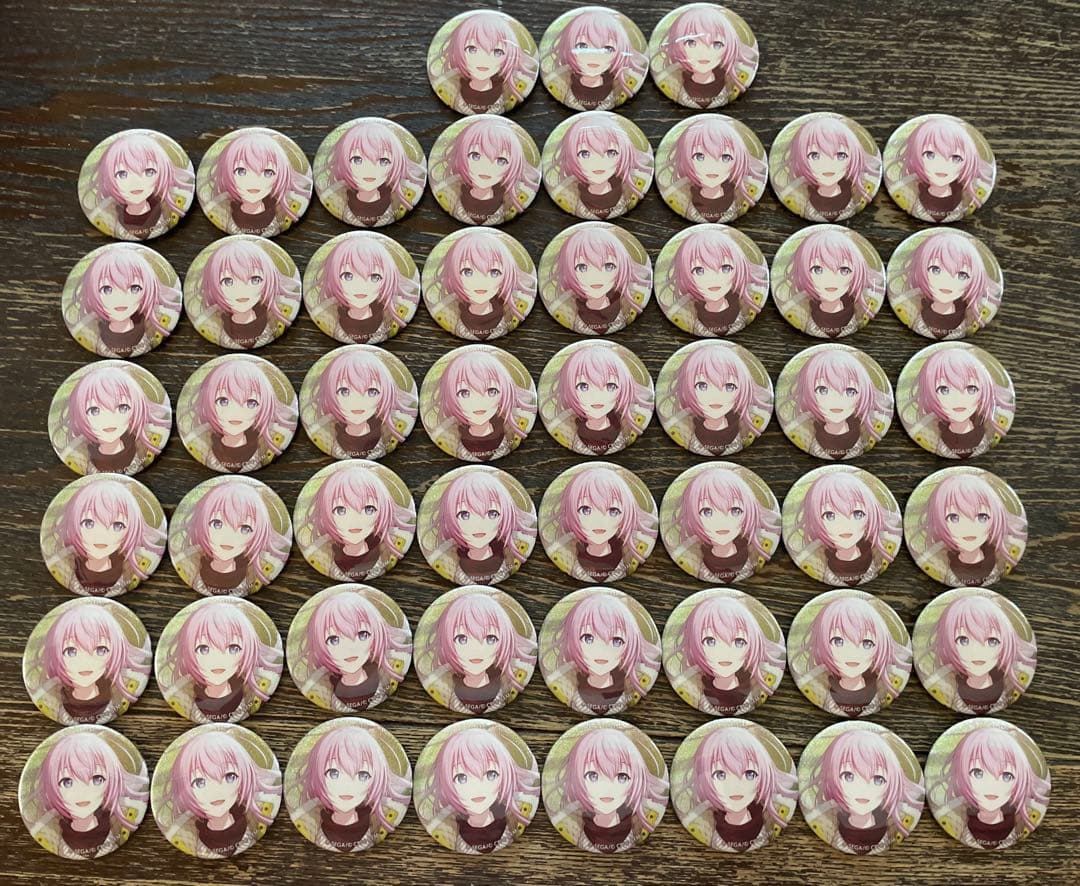 巡音ルカ 缶バッジ 51個セット 巡音ルカ V4X 65mm缶バッジ [巡音ルカ V4X] | キャラクター公式グッズ