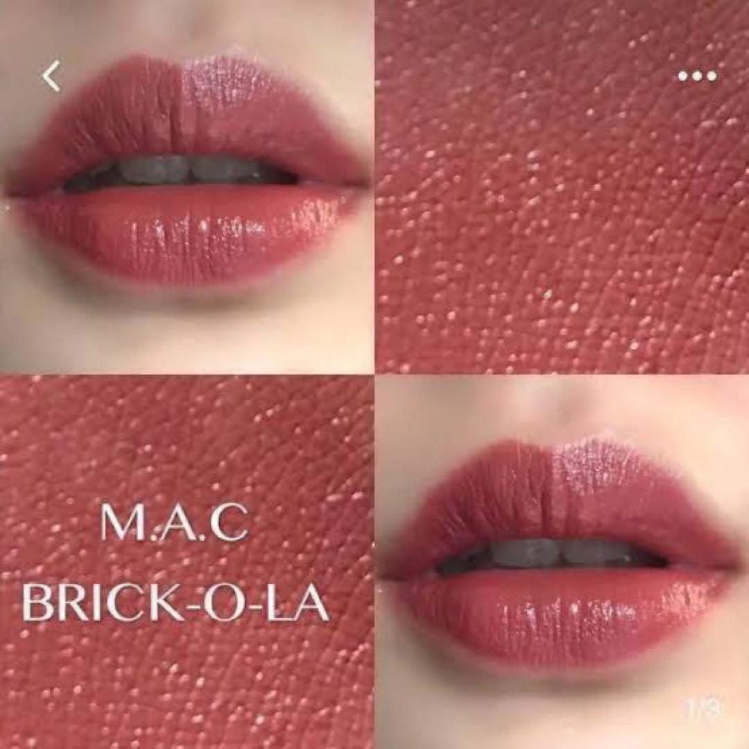 mac リップスティック BRICK-O-LA ブリックオラ - メルカリ