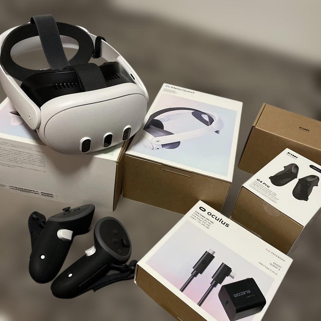  Quest 3 128GB VRヘッドセット Meta メタ MetaQuest 3S 128GB オールインワンVRヘッドセット メタ