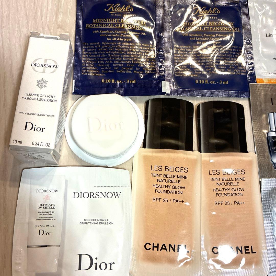 DIOR CHANEL 他 デパコス24点 まとめ売り 未使用 お試しセット - メルカリ