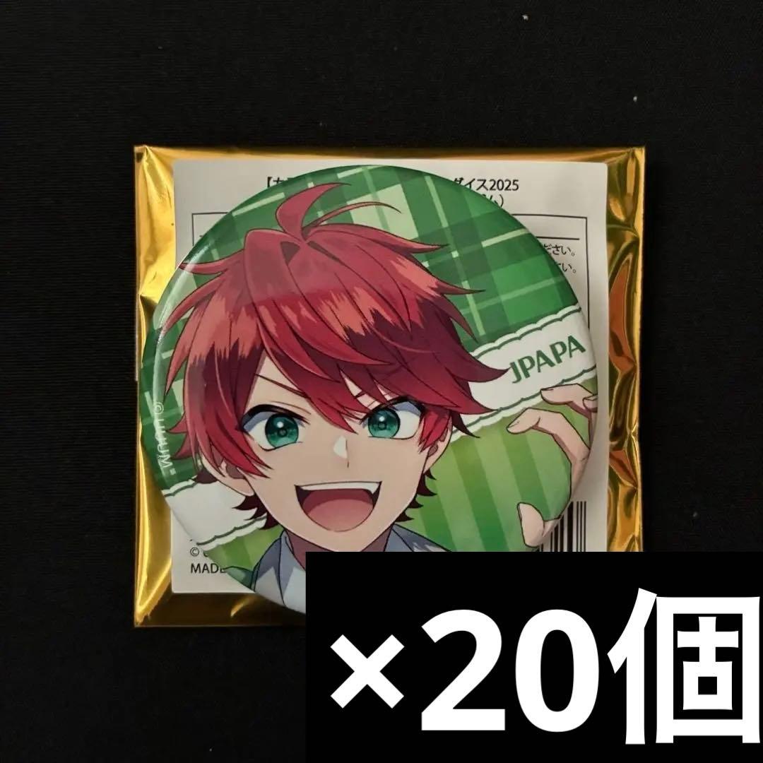 カラフルピーチ じゃぱぱ 缶バッジ20個 からぴちパラダイス2025 パラ