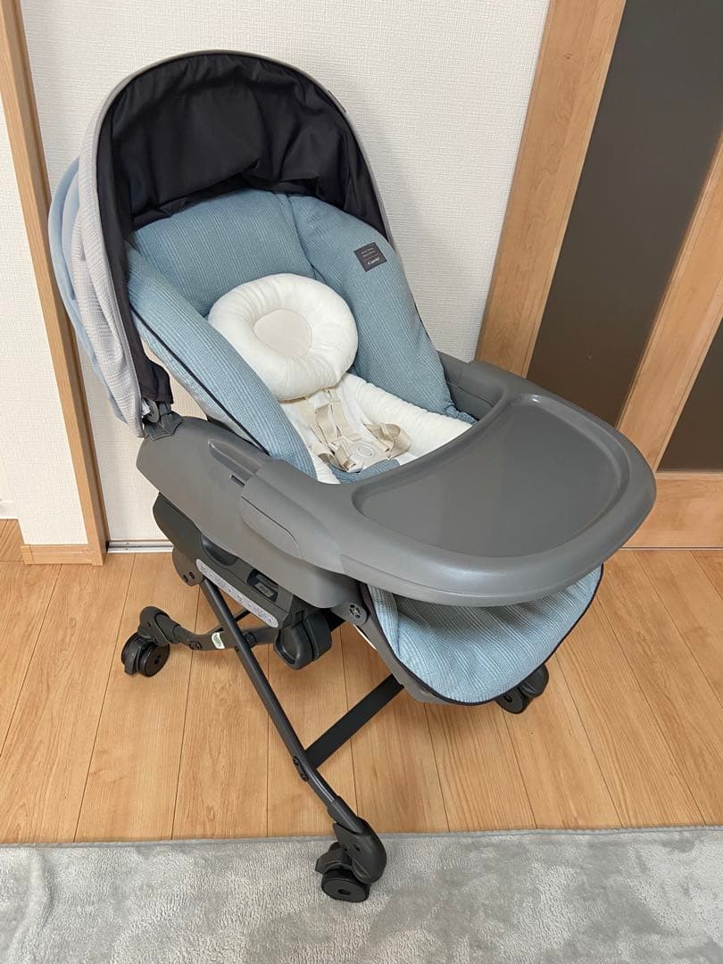 電動ハイローチェア ネムリラ AUTO SWING BEDi Long EG コンビ ホワイトレーベル ネムリラ コードレス AUTO SWING BEDi Long