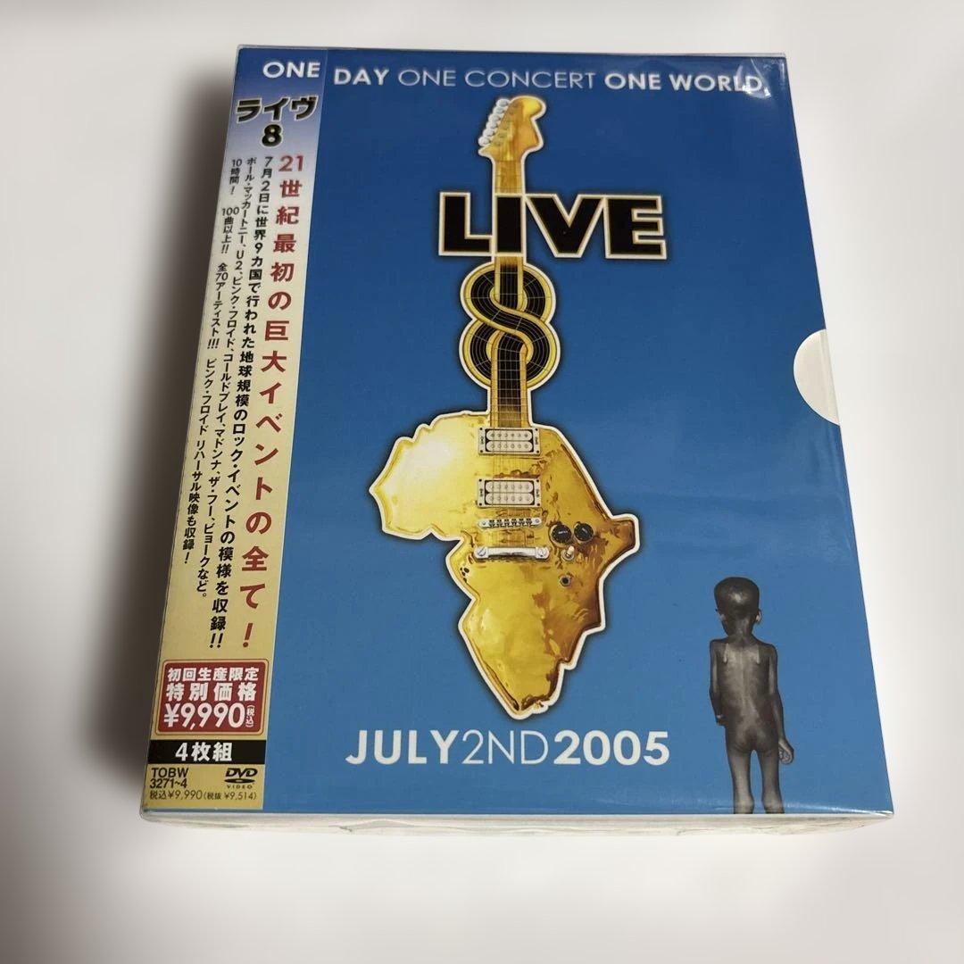 スティーヴィー・ワンダー / U2 ライヴ 8〈初回限定盤・4枚組〉 スティーヴィー・ワンダー / U2 ライヴ 8〈初回限定盤・4枚組