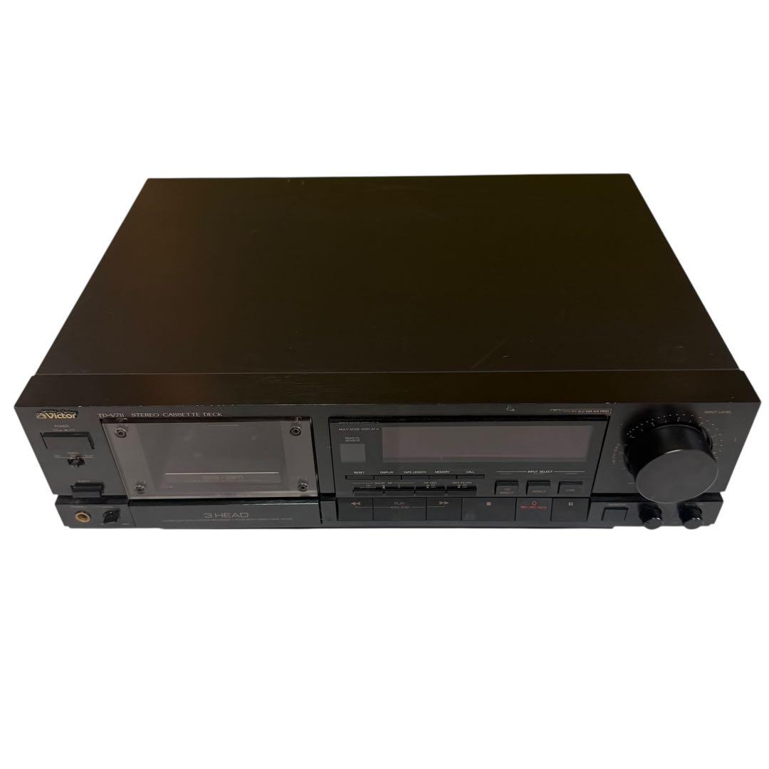 名機】Victor TD-V711 3ヘッド ステレオカセットデッキ - メルカリ